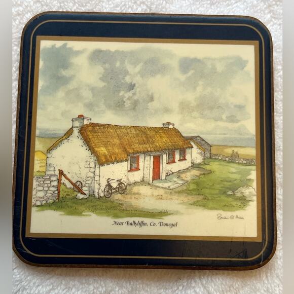 Royal Table satin finish coasters: set of 5 - Picture 5 of 9